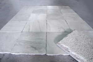 Reclaimed floors of marble